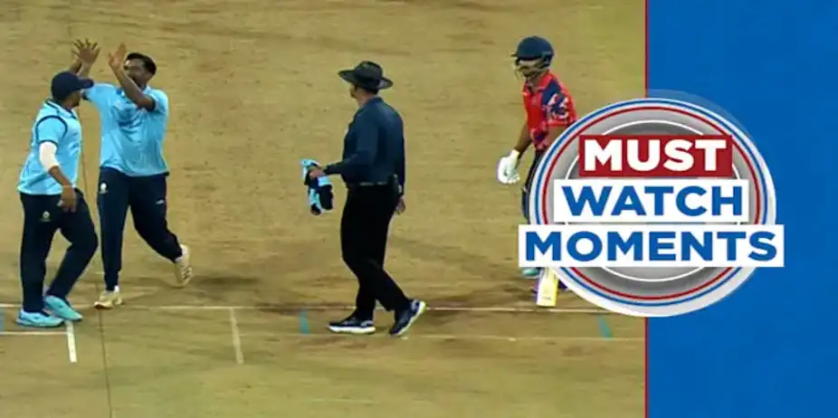 Comedy Gold! Mhatre Sparks Run-out