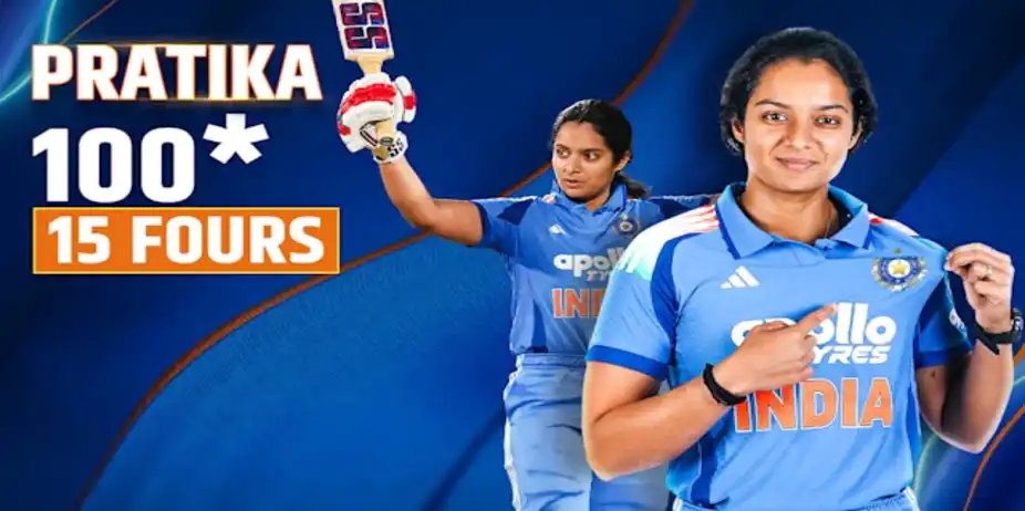 Pratika's 100* vs ZIM in 1st ODI