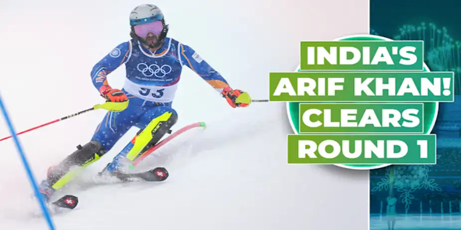 India’s Arif Passes Slalom Test in Run 1