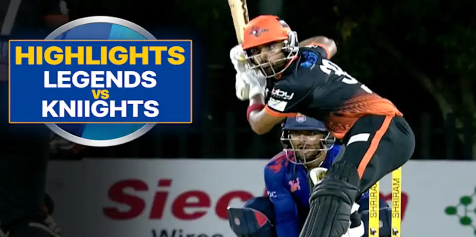 Ruby WT Legends vs Karaikal Kniights: Highlights