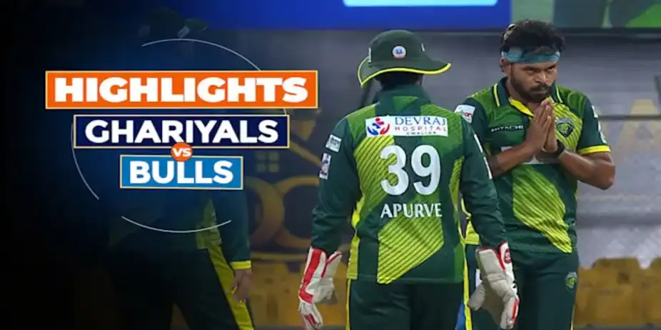 Chambal Ghariyals vs Bundelkhand Bulls: Highlights