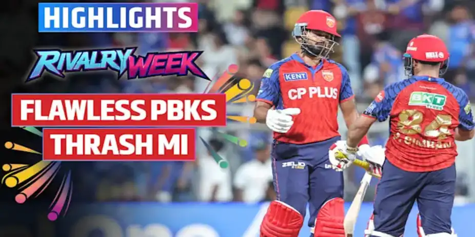 MI vs PBKS: Highlights