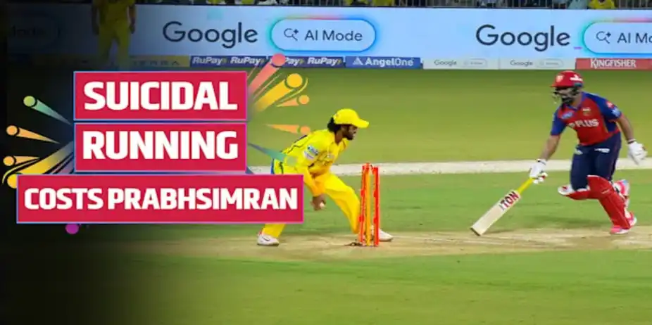 Mishap! Prabhsimran Falls Short