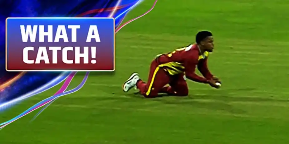 Hetmyer’s Brilliant Catch Ends Abhishek’s Stay