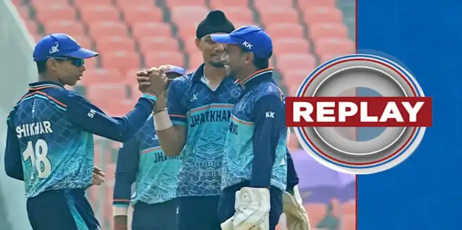 Jharkhand vs Tamil Nadu: Replay