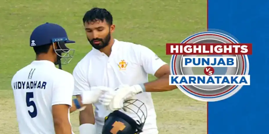 Punjab vs Karnataka: Day 4, Highlights