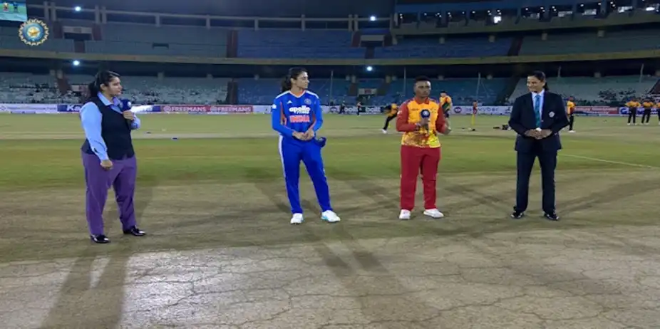 Toss! IND W Chose to Bat
