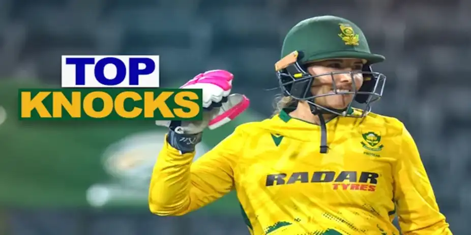 Luus' 64* vs IND in 3rd T20I