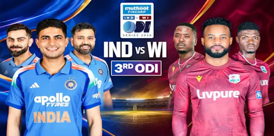 India vs West Indies: 3rd ODI