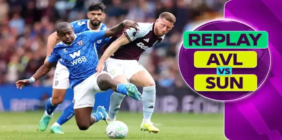 Aston Villa vs Sunderland: Replay