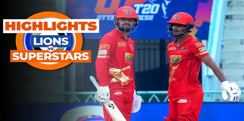 Gaur Gorakhpur Lions vs Kanpur Superstars: Highlights