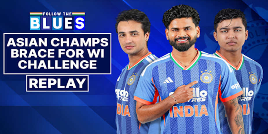 Follow The Blues Live: Team India Press Conference, Replay