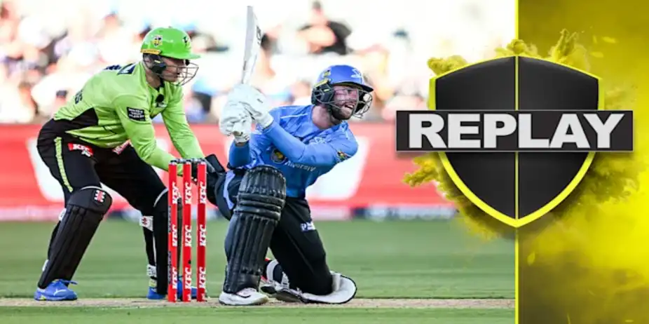 Adelaide Strikers vs Sydney Thunder: Replay