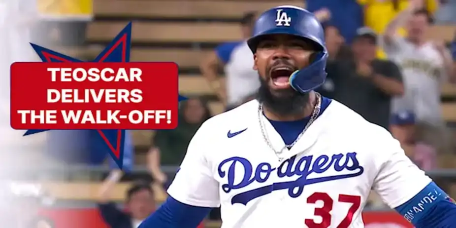 Hernandez Walks It Off