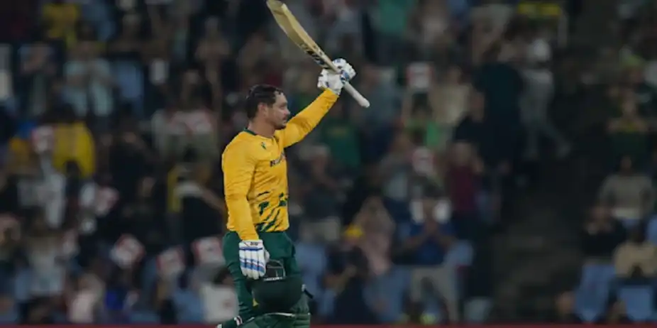De Kock Races to His 2nd T20I Century