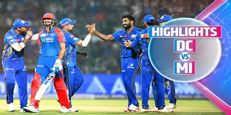 DC vs MI: Highlights