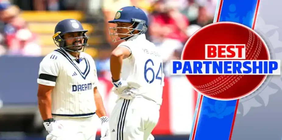 Jaiswal, Karun's 80-run Stand in 2nd Test, 1st Inns