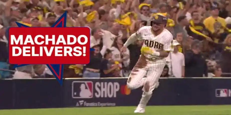 Machado's RBI Single Extends Padres' Lead