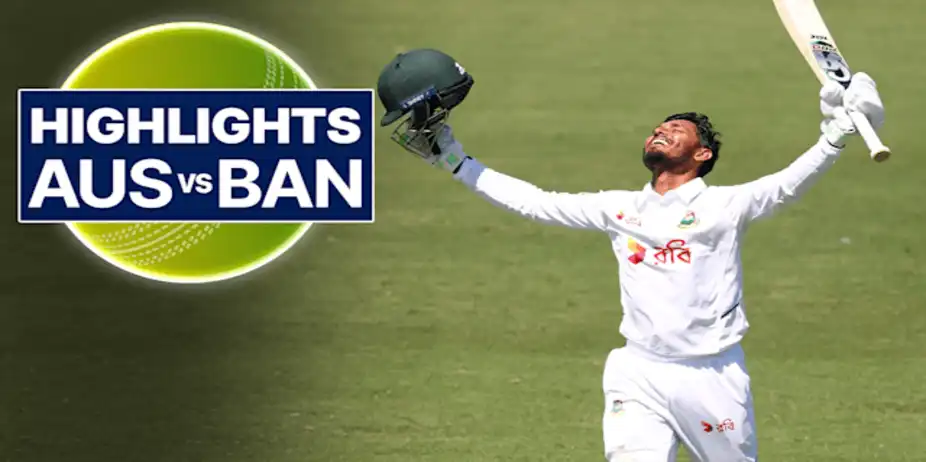 1st Test: Australia vs Bangladesh, Day 2 Highlights