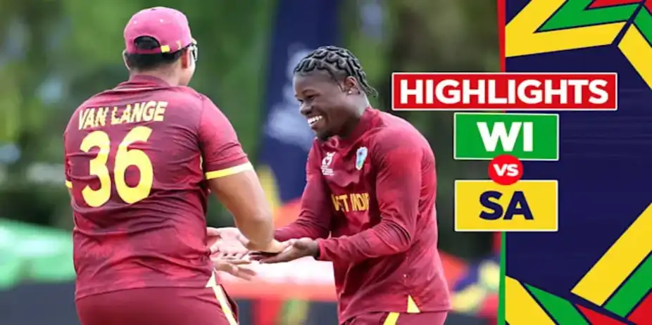 West Indies vs South Africa: Highlights