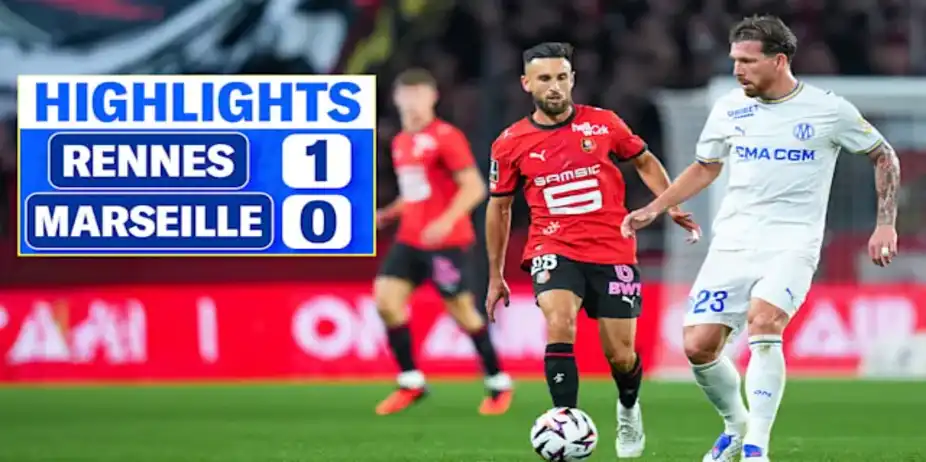 Rennes vs Marseille: Highlights