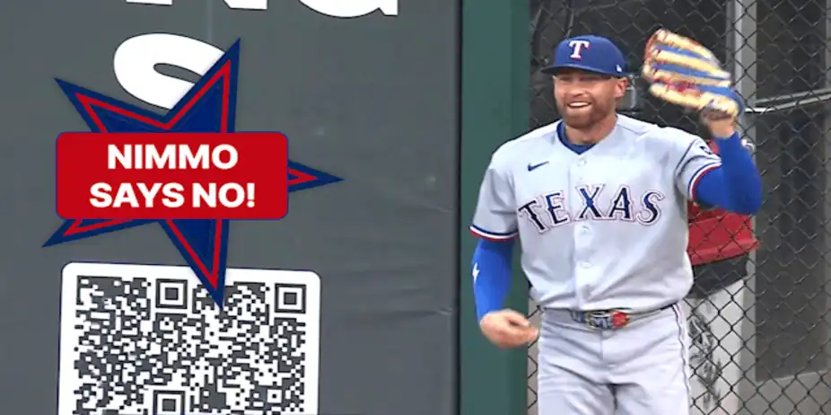 Nimmo Flies to Rob Batter of a Home Run