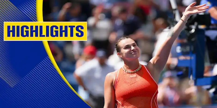 Aryna Sabalenka vs Camila Osorio: Rd 1 Highlights