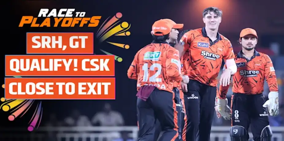 SRH Take GT to Playoffs, CSK Near Exit