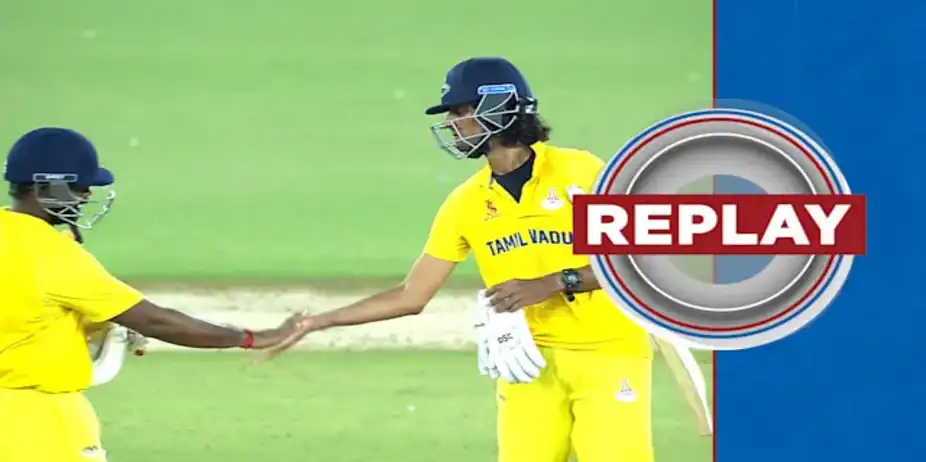 Tamil Nadu vs Tripura: Replay