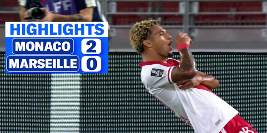 Monaco vs Marseille: Highlights