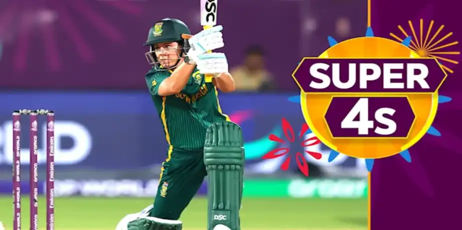 SA W Super 4s vs IND W