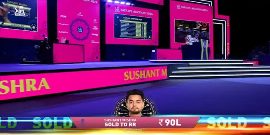 90L! RR Show Trust in Sushant Mishra