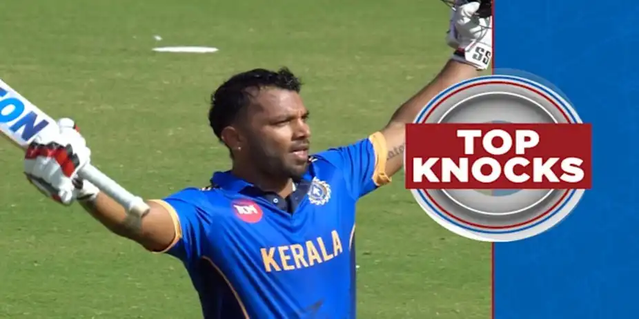 Vinod's 162* vs Pondicherry