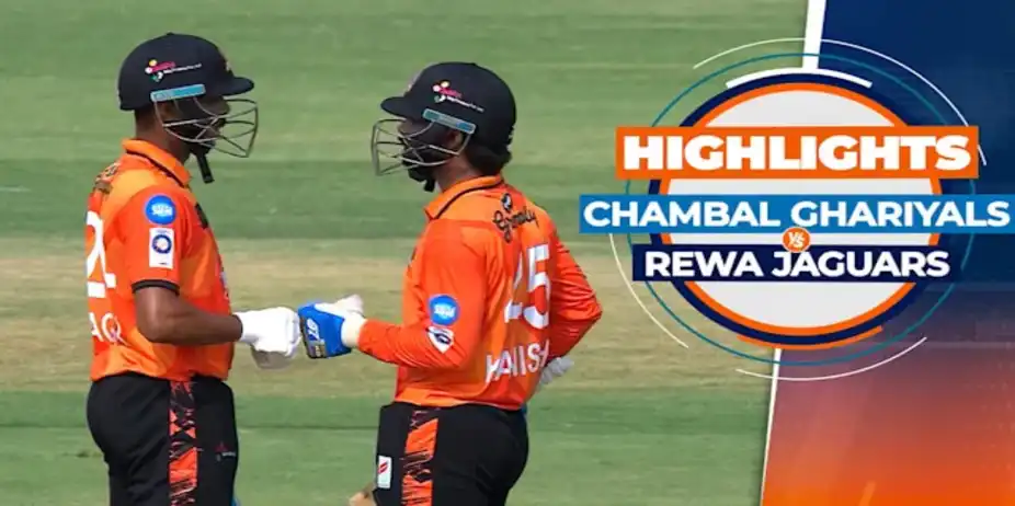 Chambal Ghariyals vs Rewa Jaguars: Highlights