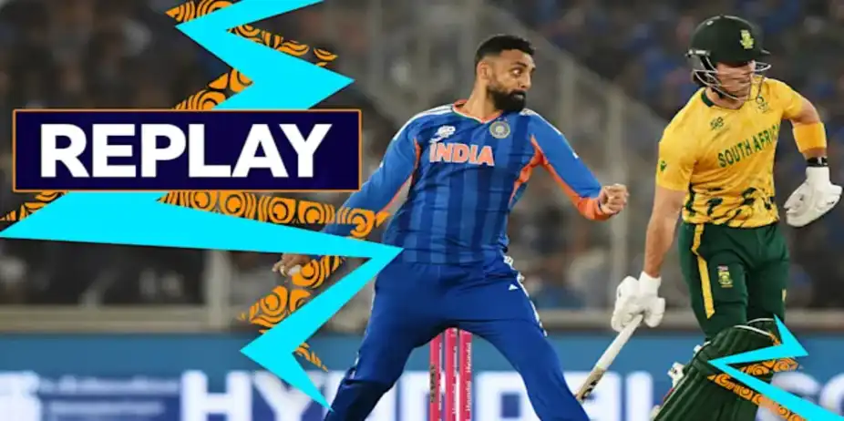Super 8: India vs South Africa, Replay