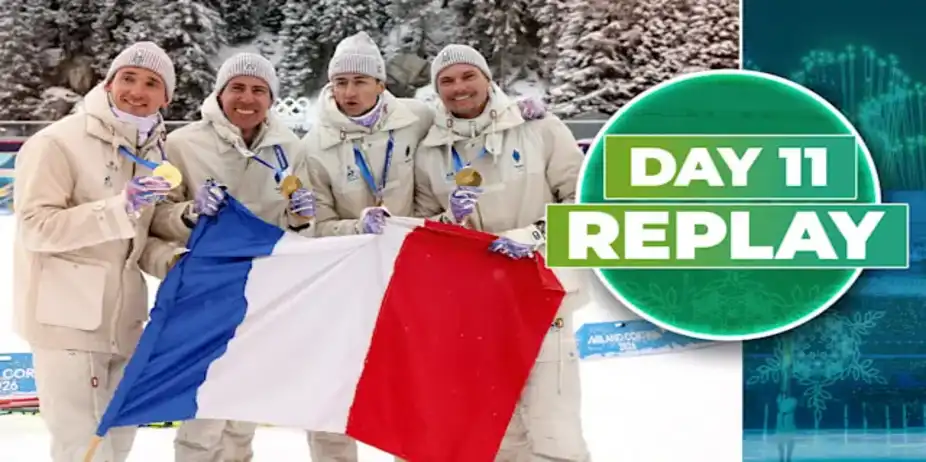 Winter Olympics: Day 11, Replay
