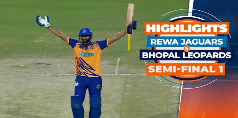 SF 1: Rewa Jaguars vs Bhopal Leopards, Highlights