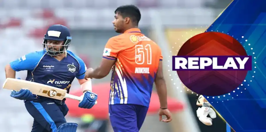 Replay: Sobo Mumbai Falcons vs North Mumbai Panthers
