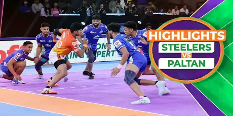Steelers 38-28 Paltan