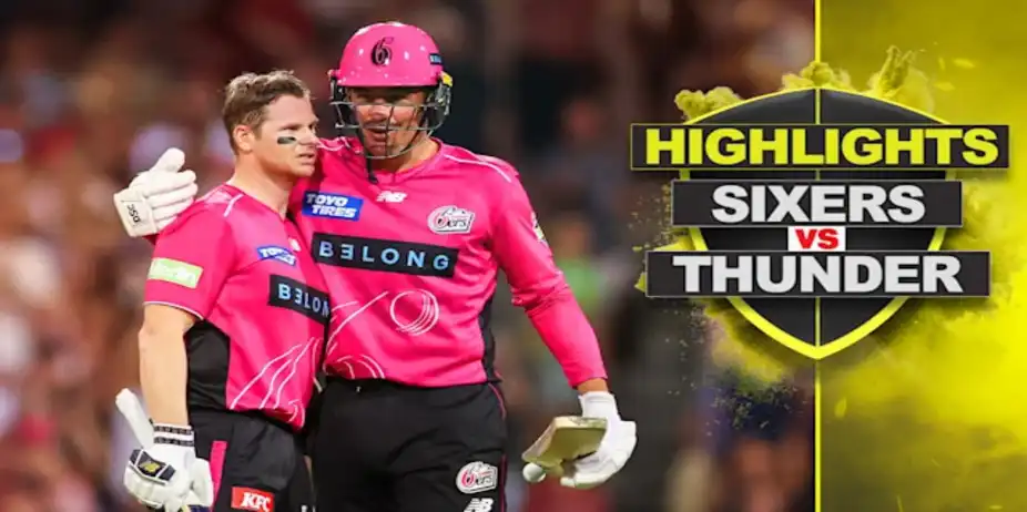 Sydney Sixers vs Sydney Thunder: Highlights