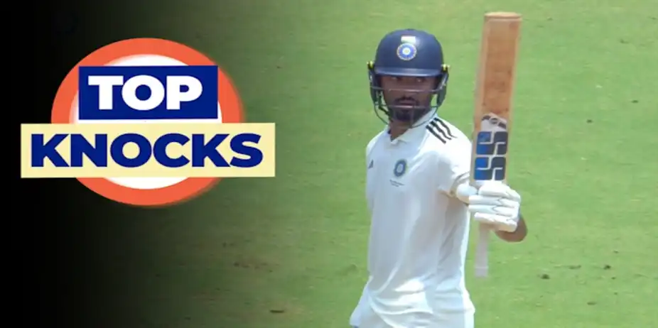 Padikkal's 62 vs East Zone in First Inns
