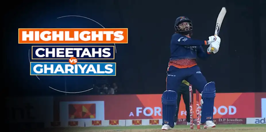 Gwalior Cheetahs vs Chambal Ghariyals: Highlights