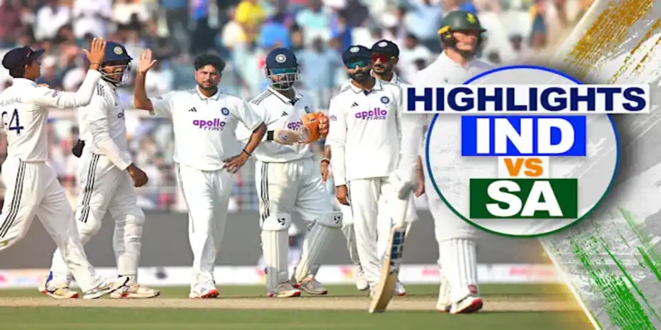 1st Test: India vs South Africa, Day 2 Highlights
