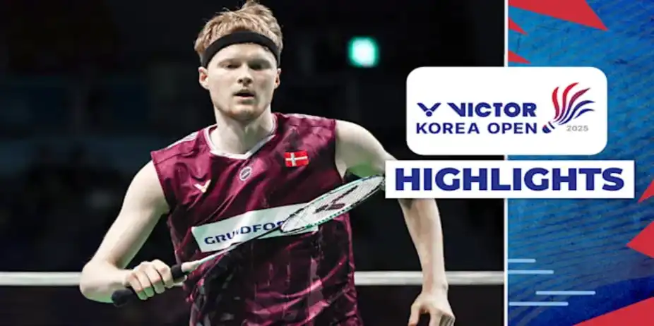 Anders Antonsen vs Hoh Justin: Highlights
