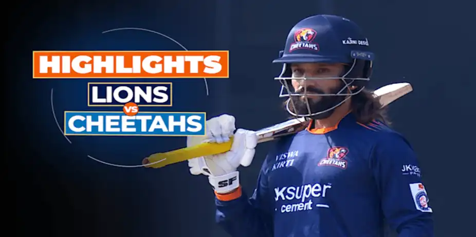 Jabalpur Royal Lions vs Gwalior Cheetahs: Highlights