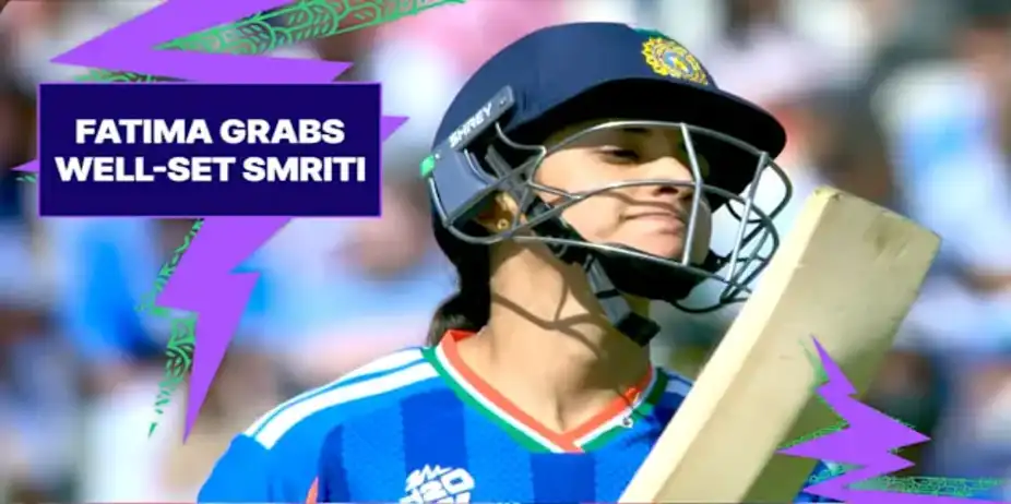 Agile Fatima Ends Smriti's Fine Knock
