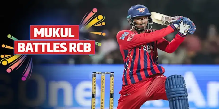 Mukul's 39 vs RCB