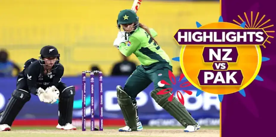 NZ W vs PAK W: Highlights