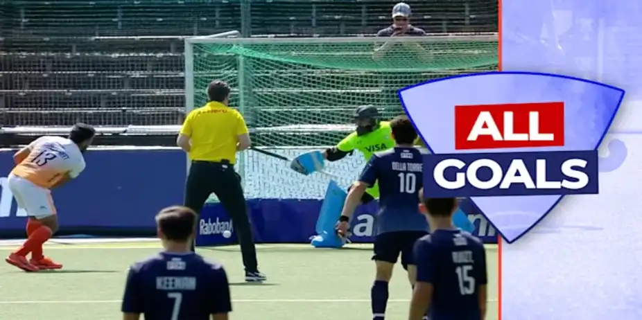 Argentina vs India: All Goals