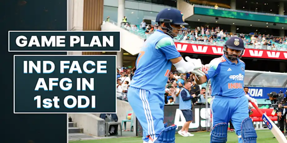 Gill and Rohit in Focus for 1st ODI vs AFG